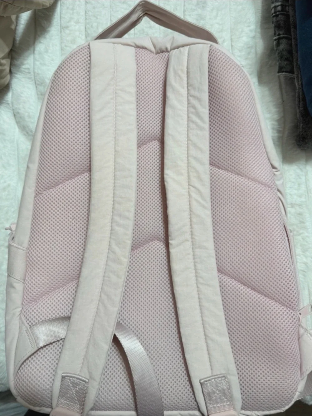 bagsmart pink compact backpack
